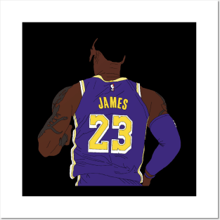 Lebron James fan art Posters and Art